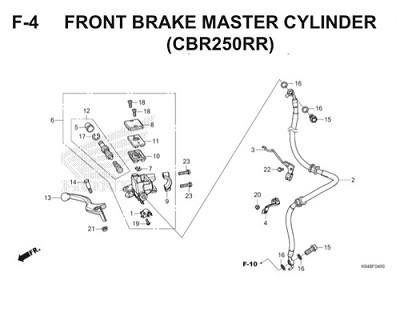 Katalog Suku Cadang Honda CBR 250RR K64