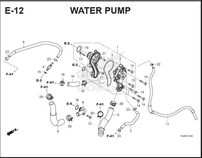 Katalog Suku Cadang Honda CBR 250RR K64J