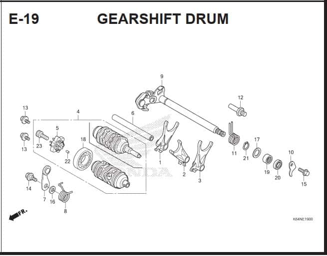 Katalog Suku Cadang Honda CBR 250RR K64J