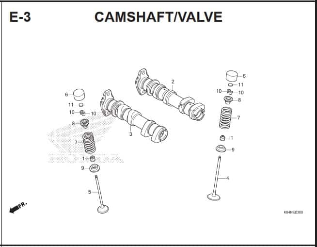 Katalog Suku Cadang Honda CBR 250RR K64J