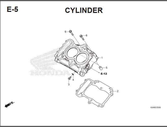 Katalog Suku Cadang Honda CBR 250RR K64J