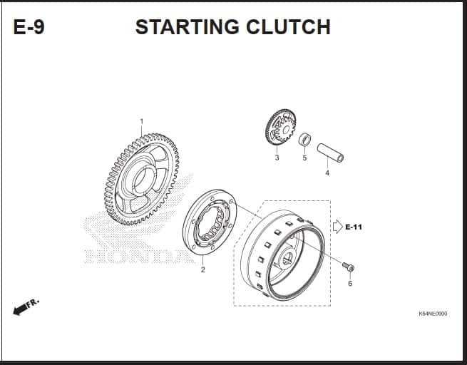 Katalog Suku Cadang Honda CBR 250RR K64J