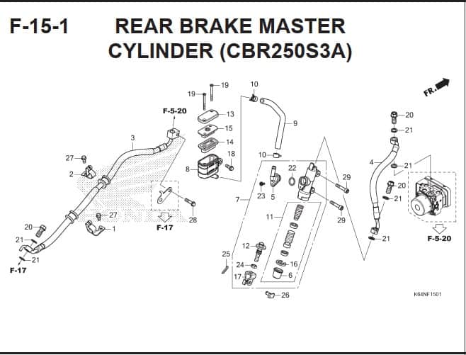 Katalog Suku Cadang Honda CBR 250RR K64J