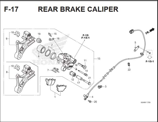 Katalog Suku Cadang Honda CBR 250RR K64J