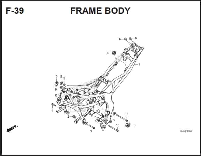 Katalog Suku Cadang Honda CBR 250RR K64J