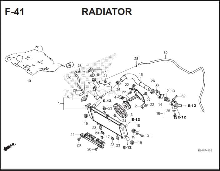 Katalog Suku Cadang Honda CBR 250RR K64J