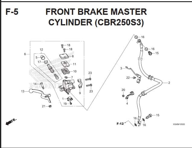 Katalog Suku Cadang Honda CBR 250RR K64J