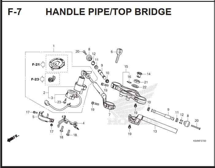 Katalog Suku Cadang Honda CBR 250RR K64J
