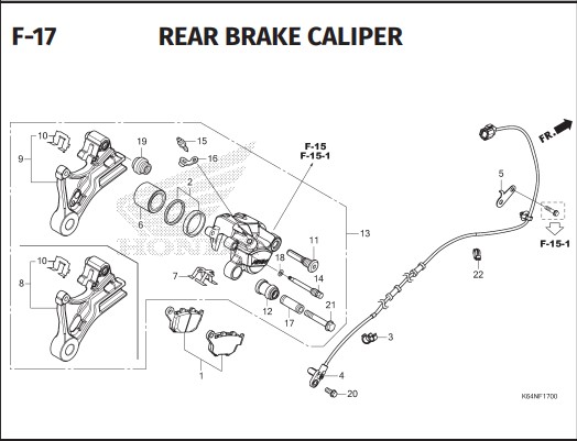 Katalog Suku Cadang Honda CBR 250RR K64N