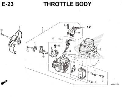 Katalog Suku Cadang Honda CRF 150L
