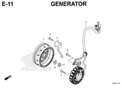 Katalog Suku Cadang Honda CRF 150L