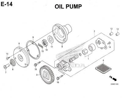 Katalog Suku Cadang Honda CRF 150L