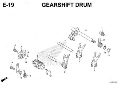 Katalog Suku Cadang Honda CRF 150L