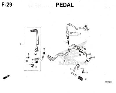 Katalog Suku Cadang Honda CRF 150L