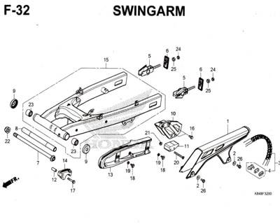 Katalog Suku Cadang Honda CRF 150L