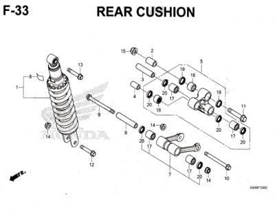 Katalog Suku Cadang Honda CRF 150L