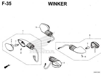 Katalog Suku Cadang Honda CRF 150L