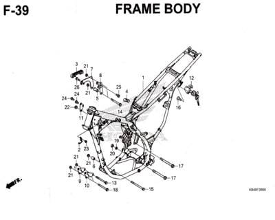 Katalog Suku Cadang Honda CRF 150L