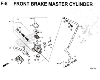 Katalog Suku Cadang Honda CRF 150L