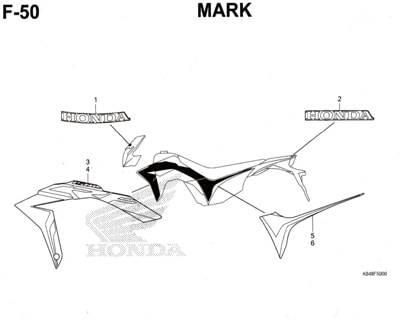 Katalog Suku Cadang Honda CRF 150L