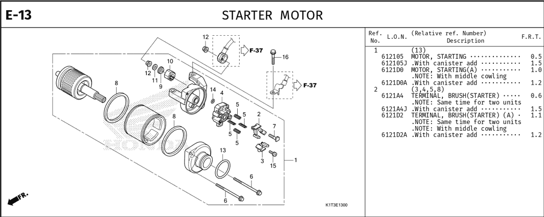 Katalog Suku Cadang Honda CRF 250 Rally