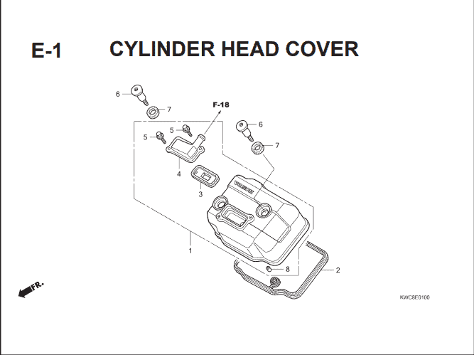 Katalog Suku Cadang Honda CS1