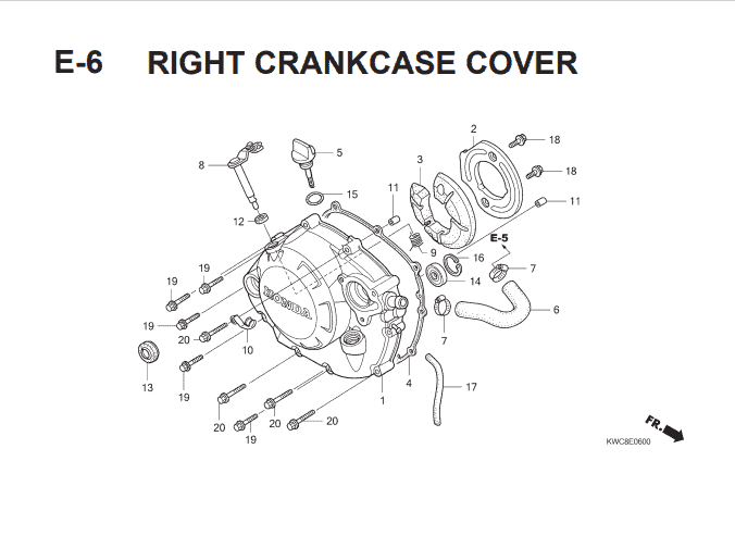 Katalog Suku Cadang Honda CS1