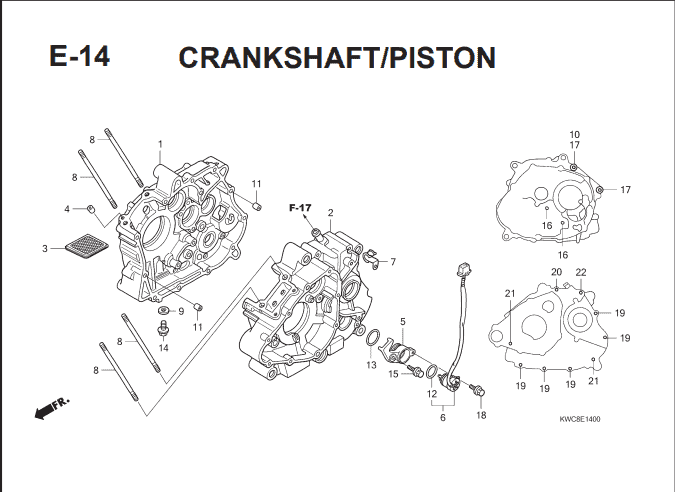 Katalog Suku Cadang Honda CS1