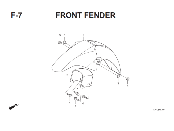 Katalog Suku Cadang Honda CS1