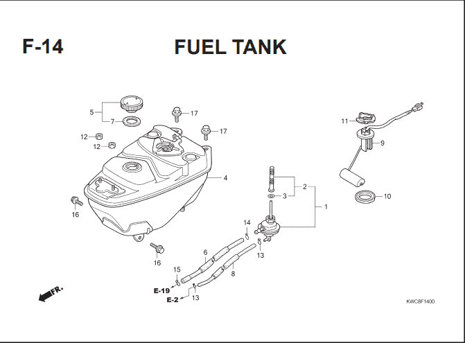 Katalog Suku Cadang Honda CS1