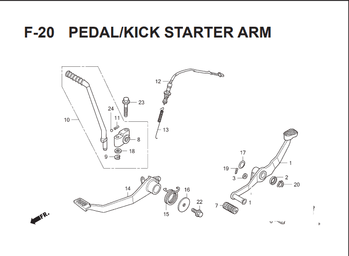 Katalog Suku Cadang Honda CS1