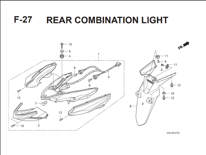 Katalog Suku Cadang Honda CS1