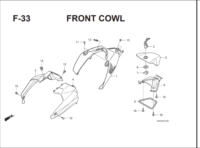 Katalog Suku Cadang Honda CS1