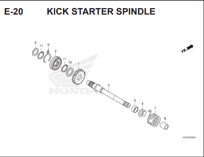 Katalog Suku Cadang Honda CT125 Hunter Cub