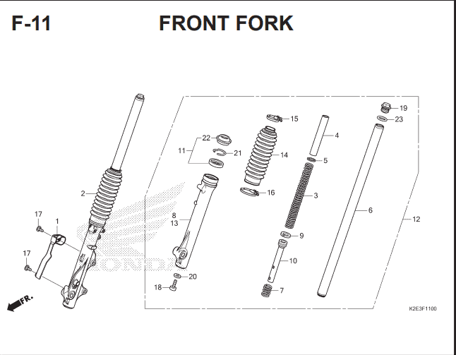 Katalog Suku Cadang Honda CT125 Hunter Cub