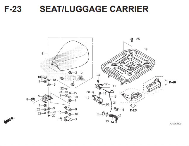 Katalog Suku Cadang Honda CT125 Hunter Cub