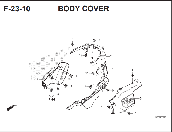 Katalog Suku Cadang Honda CT125 Hunter Cub