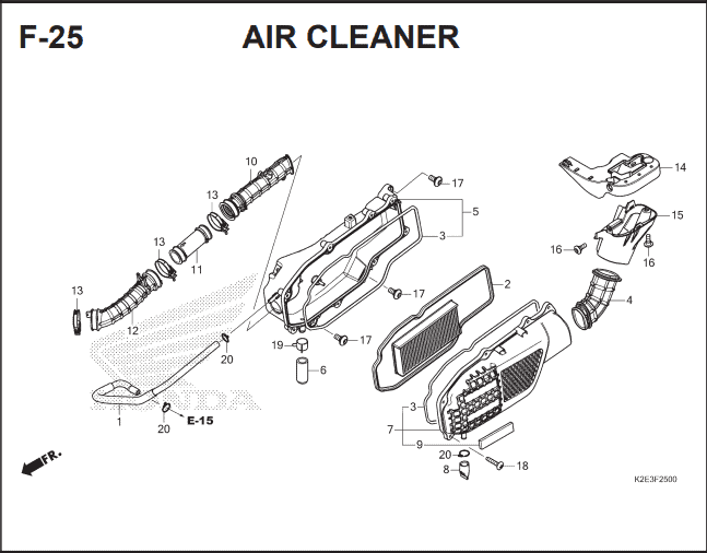 Katalog Suku Cadang Honda CT125 Hunter Cub