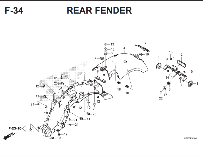 Katalog Suku Cadang Honda CT125 Hunter Cub