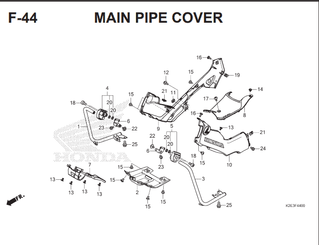 Katalog Suku Cadang Honda CT125 Hunter Cub