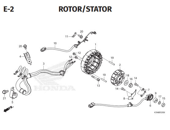 Katalog Suku Cadang Honda CUV e: