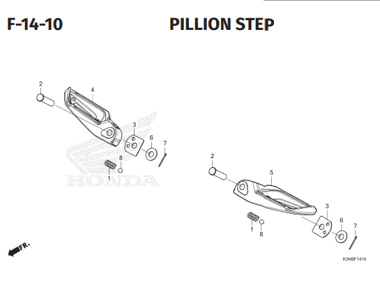 Katalog Suku Cadang Honda CUV e: