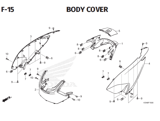Katalog Suku Cadang Honda CUV e: