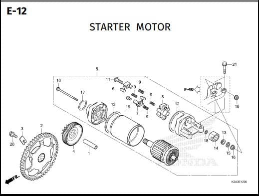 Katalog Suku Cadang Honda Forza