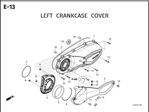 Katalog Suku Cadang Honda Forza