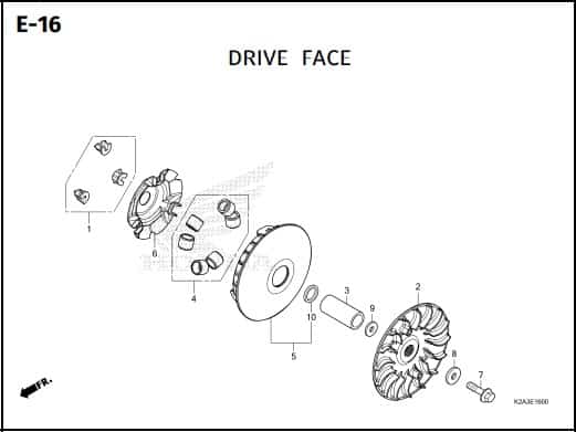 Katalog Suku Cadang Honda Forza