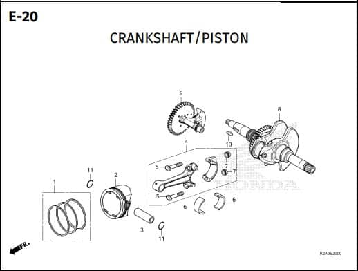Katalog Suku Cadang Honda Forza
