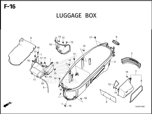 Katalog Suku Cadang Honda Forza