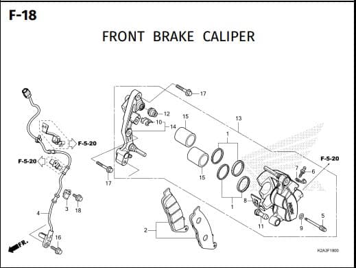 Katalog Suku Cadang Honda Forza