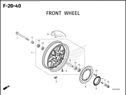 Katalog Suku Cadang Honda Forza